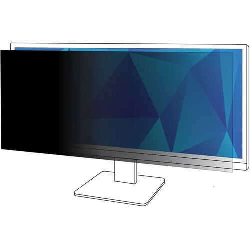 3M  Privacy Filter, f/38" Wide-screen Monitors, 21:9 Aspect, BK