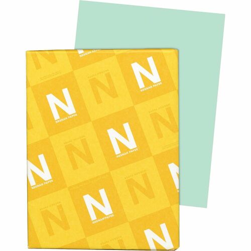 Wausau Papers  Vellum Bristol Paper,67 lb,8-1/2"x11",92 Bright,250/PK,GN