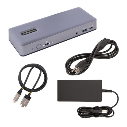 StarTech.com DK31C3MNCR laptop dock/port replicator Wired USB 3.2 Gen 2 (3.1 Gen 2) Type-C Gray
