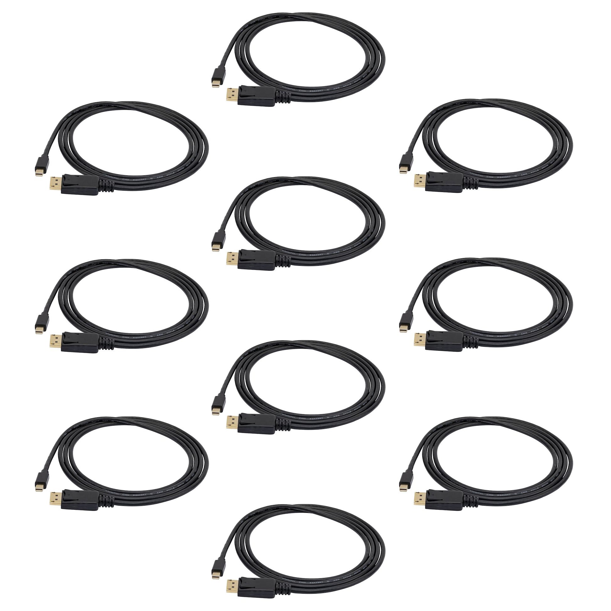 StarTech.com MDP2DPMM610PK DisplayPort cable 110.2" (2.8 m) Mini DisplayPort Black