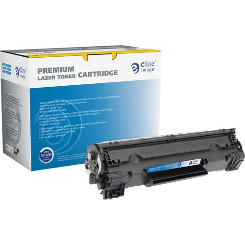Elite Image  MICR Toner Cartridge, r/ HP CF283X, 2200 Page Yield, BK-ELI76262