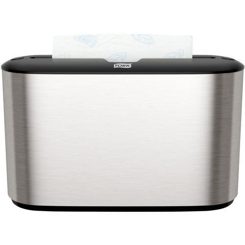 TORK  Hand Towel Dispenser, 12-7/10"Wx4-3/5"Lx7-9/10"H, Stainless