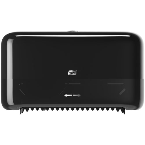 TORK  Bath Tissue Dispenser, 14-1/5"Wx5-1/10"Lx8-1/5"H, BK