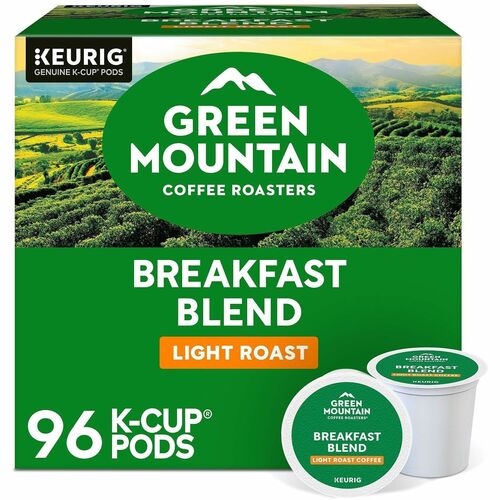 Green Mountain  Coffee,Breakfast Blend,Light Roast,K-Cup,24/BX,4BX/CT-GMT6520CT