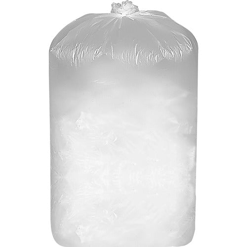 Business Source  Shredder Bags, 10 Microns, 26"x18"x48", 56 Gal, 100/BX,White