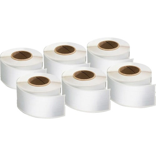 Dymo  Labels, LabelWriter, 3-7/16"Wx9/16"H, 130 Lbls/RL,6 RL/PK,WE-DYM2050812