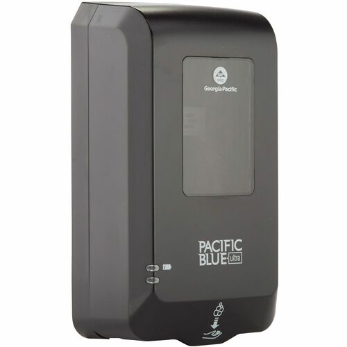Georgia-Pacific  Soap/Sanitizer Dispenser, Touchless,6-1/2"Wx11-7/10"Dx4"H,BK-GPC53590