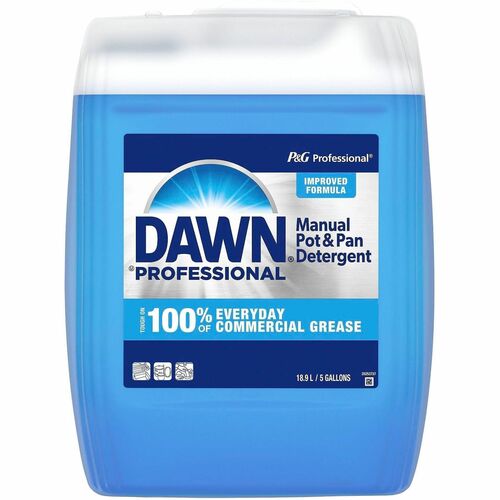 Procter & Gamble Commercial  Dish Detergent, Liquid, 5-Gallon, Translucent Blue