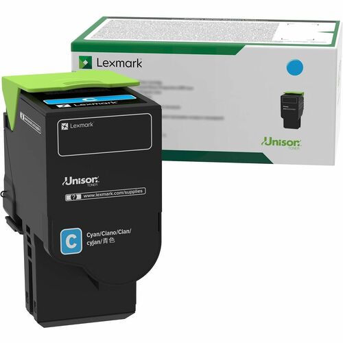 Lexmark  Toner Cartridge, Return Program, CX622, 5000 Pg Yield, CYN