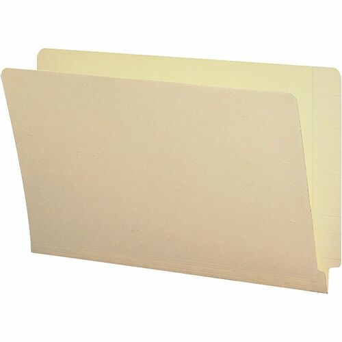 Business Source  Folders,2-Ply Straight End Tab,Lgl,9-1/2"Front,100/BX,MLA