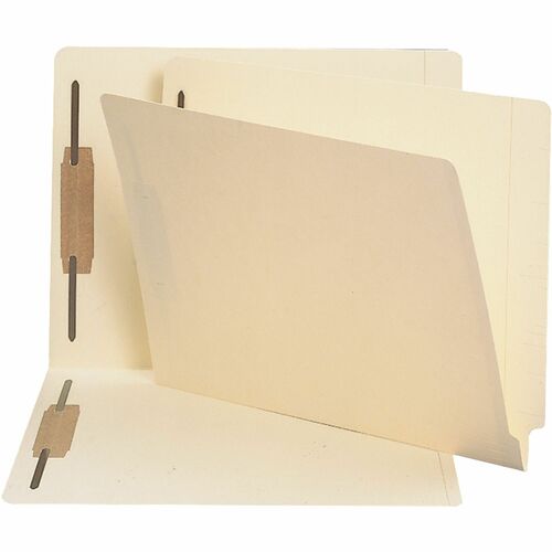 Business Source  Fastener Folders,w/2-Ply Tab,Pos 1 and 3,Letter,50/BX,MA