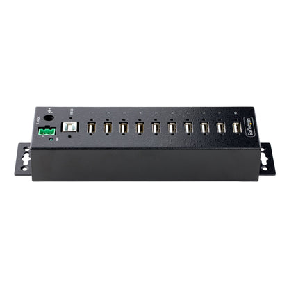 StarTech.com USB210AIND-USB-A-HUB interface hub USB 2.0 Type-B 480 Mbit/s Black