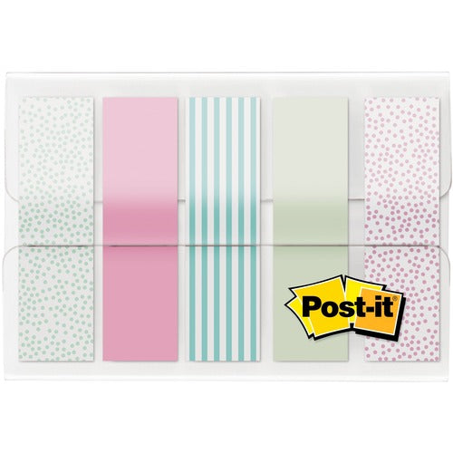 3M  Post-it Flags, 20 Flags/PD, 0.47", 100 Flags/PK, AST Pastels