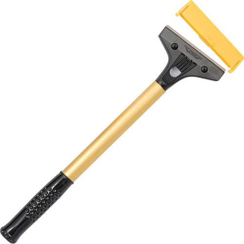 Ettore Products  Floor Scraper, Heavy-Duty, 4-1/4"x1"x15", Gold/Black-ETO2005