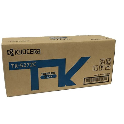 Kyocera  Toner Cartridge, 6230/6630, 6000 Yield, Cyan