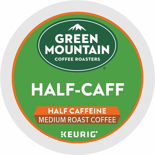 Green Mountain  Coffee,Half-Caff,Medium Roast,K-Cup,24/BX,4BX/CT-GMT6999CT