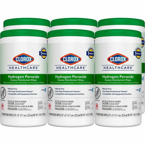 Clorox Company  Disinfecting Wipes,w/Hydrogen Peroxide,95 Wipes,450/PL,WE