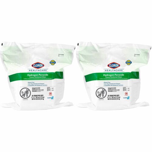 Clorox Company  Disinfecting Wipes Refill,w/Hydrgn Perox,185 Wipes,100/BD,WE