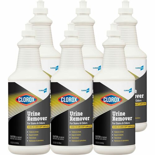 Clorox Company  Urine Remover, f/Stains/Odors, 32 oz, 6/CT, White