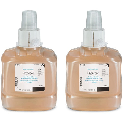 Gojo  Handwash,Foam,f/PROVON LTX-12,Antibacterial,1200 ml,2/CT,BG-GOJ192202
