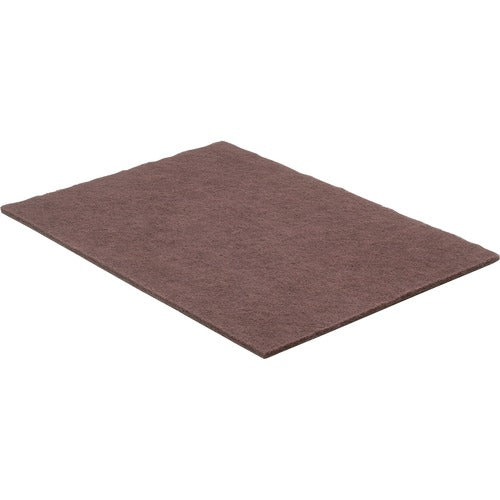 SKILCRAFT  Floor Pads, Scrub, Rectangular, 14"x20", 10/BX, Maroon