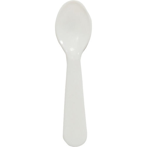 Solo Cup Company  Spoons, f/Tasting, Plastic, 3000/CT, White