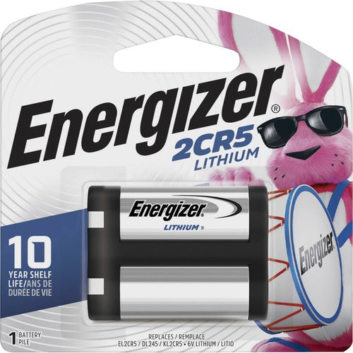 Eveready Battery Co Inc  Lithium Photo Battery, 6 Volt-EVEEL2CR5BP