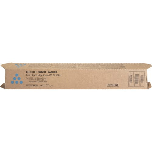 Ricoh Office Products  Toner Cartridge, 2000/2500, 10500 Yield, CYN