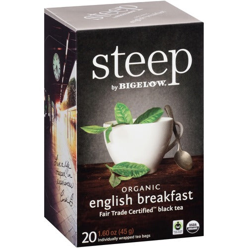 Bigelow  Black Tea, English Breakfast, Organic, 20/BX, Multi