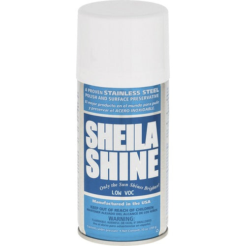 Sheila Shine Inc.  Stainless Steel Polish Spray, Low-VOC, 10 oz