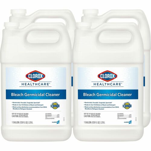 Clorox Company  Dispatch Disinfectant w/Bleach, Refill, 128oz, 156/PL, White