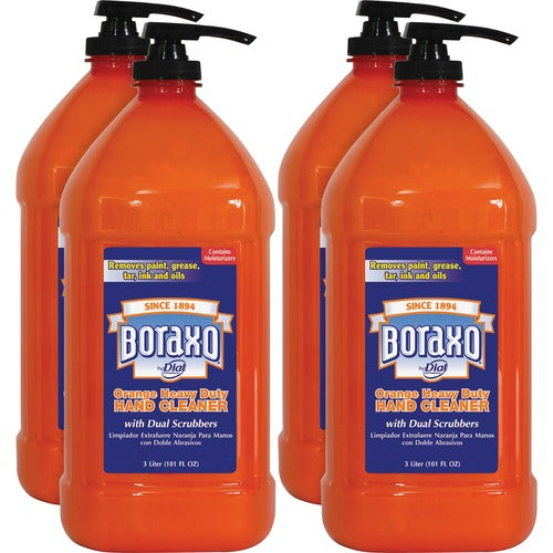 Dial Corporation  Hand Cleaner, w/Orange Oil, Heavy-duty, 3 Liter, 4/CT, OE