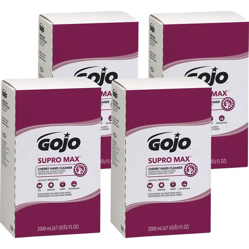 Gojo  Hand Cleaner Refills, Cherry, f/PRO TDX, 2000 ml, 4/CT, MI-GOJ728204CT