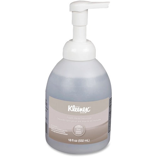 Kimberly-Clark Professional  Hand Sanitizer,Foam,Alcohol-free,18oz Pump Bottle,4/CT,CL