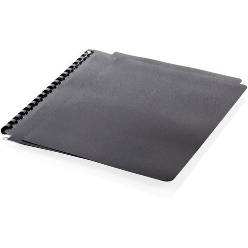 Mead  Presentation Cover, Round Corner, 8-3/4"Wx11-1/4"L,125/BX,BK