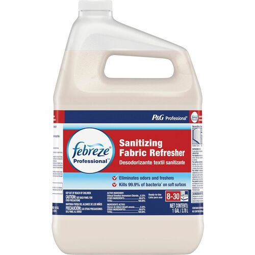 Procter & Gamble Commercial  Fabric Refresher, Sanitizing, 1 Gallon, 3/CT, Multi