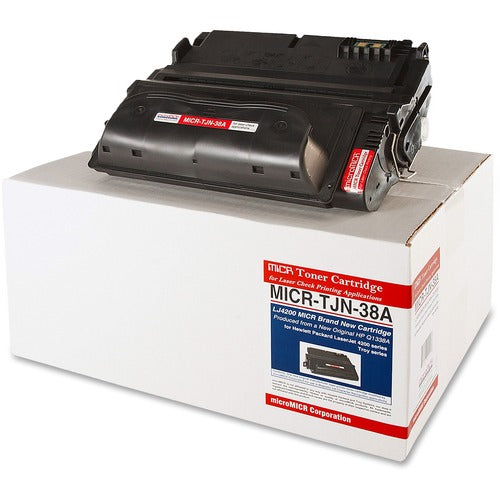 MicroMICR CORP  MICR Toner Cartridge, f/HP LJ4200, 12000 Yield, Black