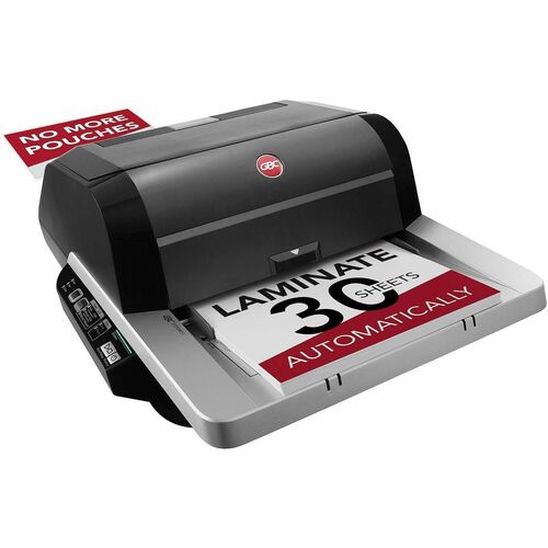 GBC  Laminator, Automated, 22-7/10" x 9-3/5" x 18-4/5", BK-GBCFOTON30120NA