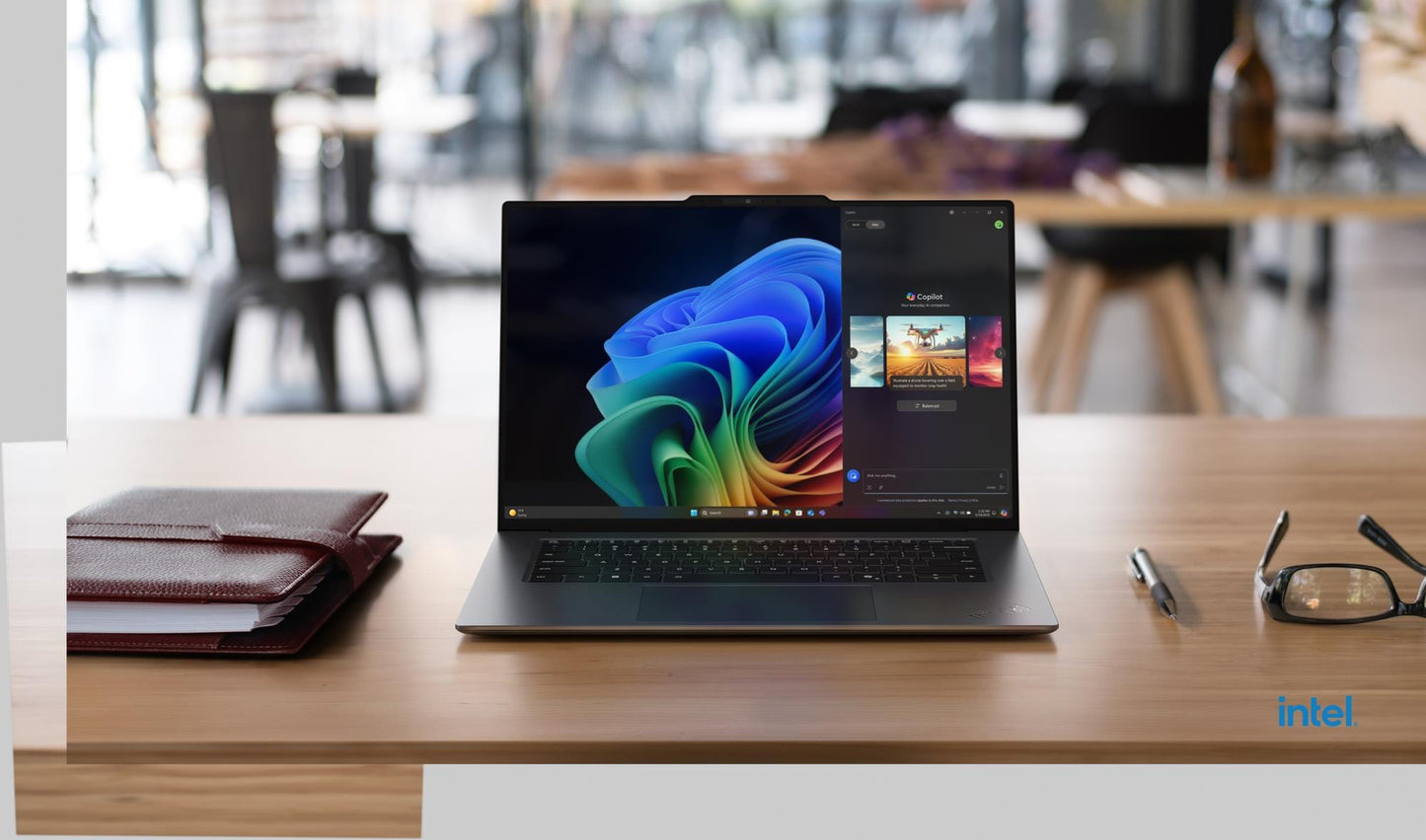 Lenovo ThinkPad X9-15 Gen 1 Aura Edition Copilot+ PC Intel Core Ultra 5 226V Laptop 15.3" 2.8K 16 GB LPDDR5x-SDRAM 512 GB SSD Wi-Fi 7 (802.11be) Windows 11 Pro English Gray