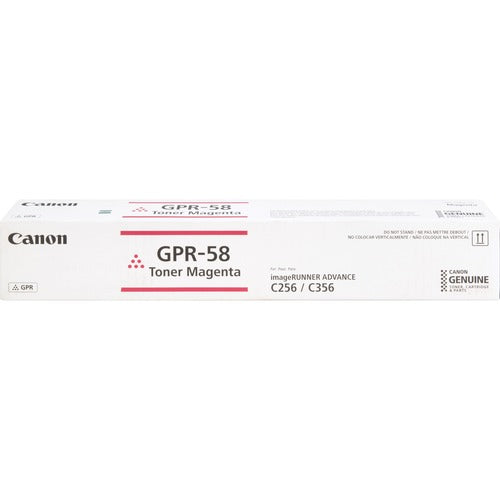 Canon  Toner Cartridge, Bottle, GPR-58, 18000 Yield, MA