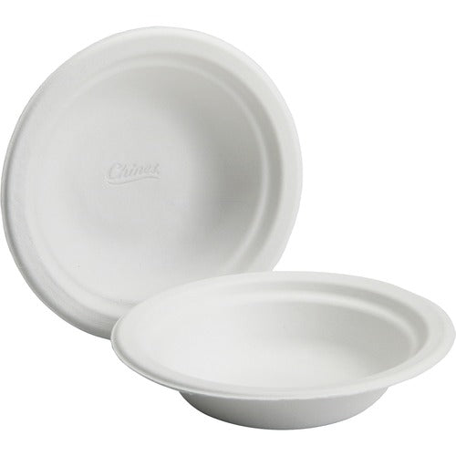 SKILCRAFT  Bowls,Paper,Disposable,Microwavable,12 oz,1000/CT,Natural