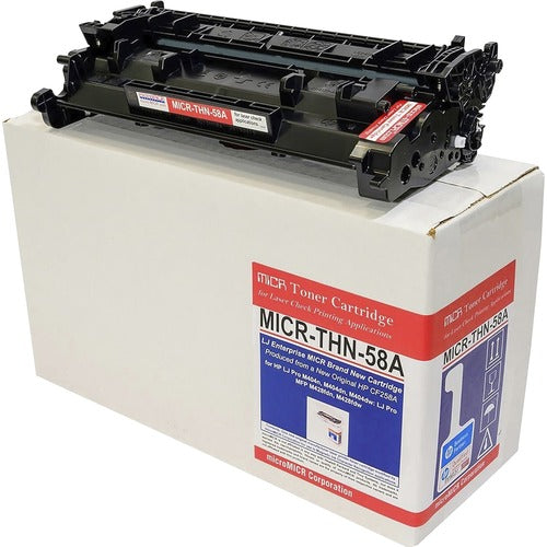 MicroMICR CORP  MICR Toner Cartridge, r/ HP 58A, 3000 Yield, BK
