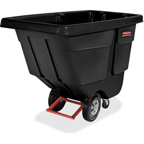 Rubbermaid Commercial Products  Tilt Truck,Utility Duty,450 lb Cap,28"x56-4/5"x38-3/5",BK