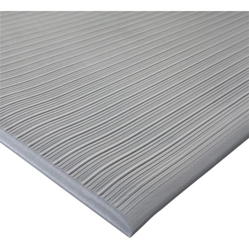 Genuine Joe  Anti-fatigue Mat, 3/8" Vinyl Foam, 3'x5', Gray-GJO00086