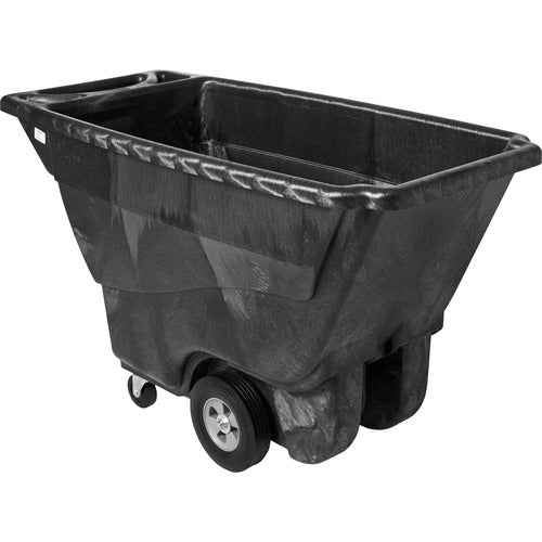 Rubbermaid Commercial Products  Tilt Truck, Standard-Duty, 1/2 Cubic Yrd, 850 lb Cap, Black