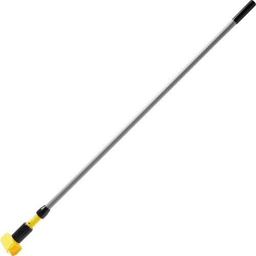 Rubbermaid Commercial Products  Handle, f/Wet Mops, Clamp Style, Fiberglass, 54", YW/SR