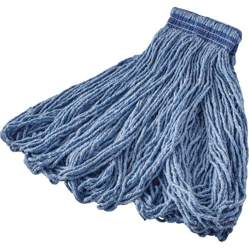 Rubbermaid Commercial Products  Wet Mop, Universal Headband, 24 oz, 12/CT, Blue