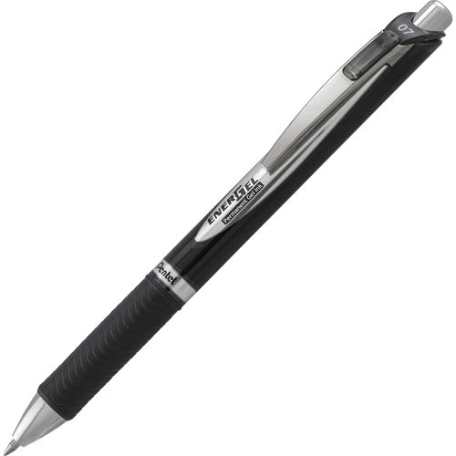Pentel  Pen, Gel,Energel Pro, Latex-free, 0.7mm, BK