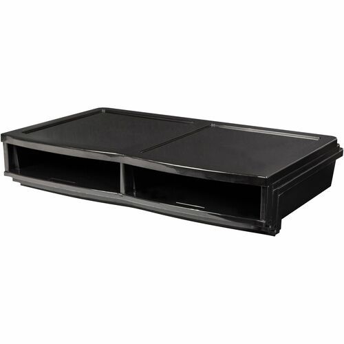 Storex Industries Corporation  Literature Organizer, 13-3/5"Wx20-1/2"Lx8-7/10"H, Black