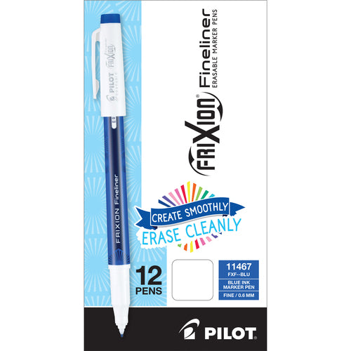 Pilot  Marker Pens, Fineliner, Erasable, 0.6mm Tip, BE